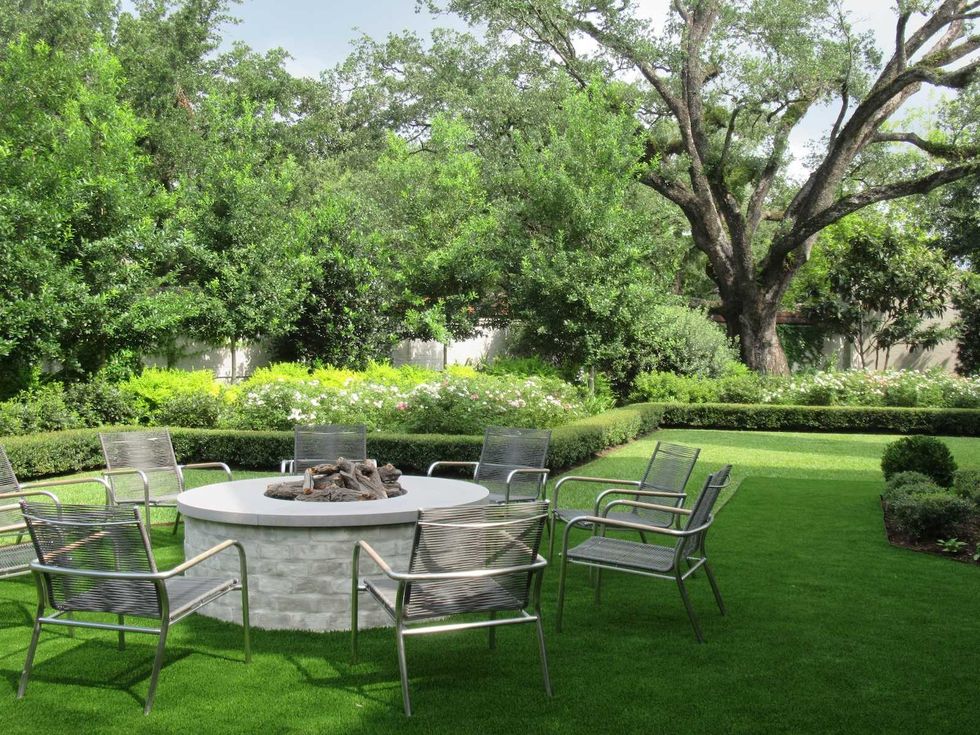 Native plants and greenery, Houzz 2026 Outdoor Trends Study | Fleas and ticks haven't seen a yard this nice. | Courtesy of David Morello Garden Enterprises, Inc.