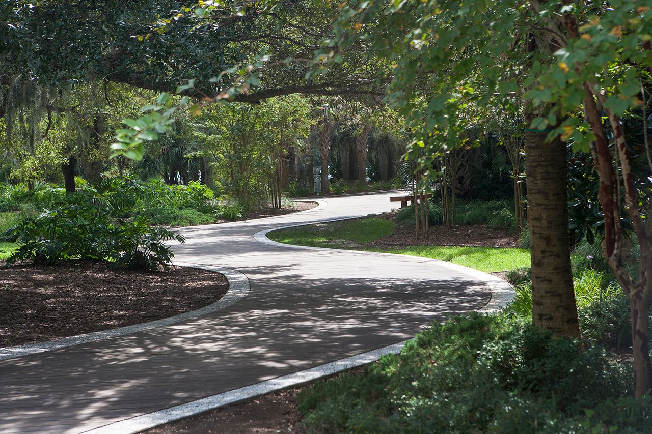 Bicycle Path in Hilton Head, South Carolina