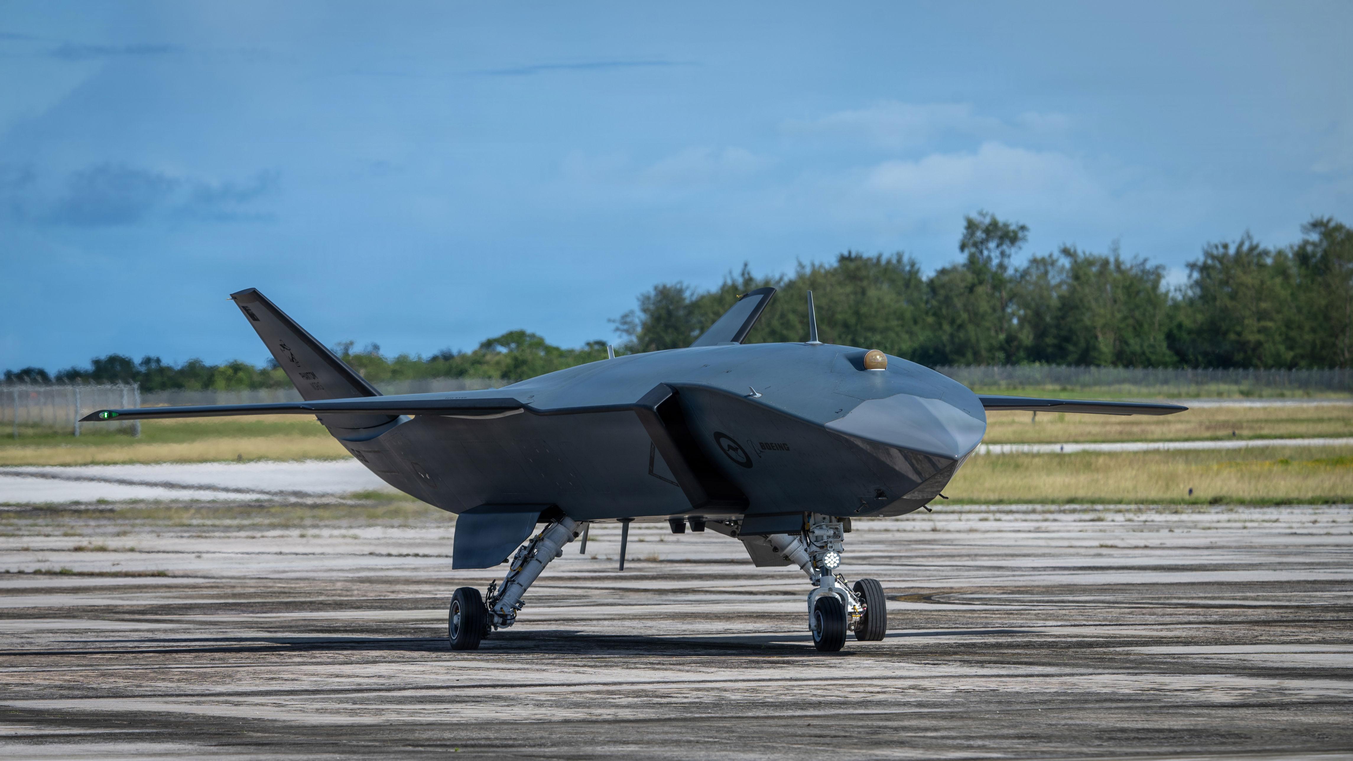 Boeing's MQ-28 Ghost Bat makes Farnborough Airshow debut