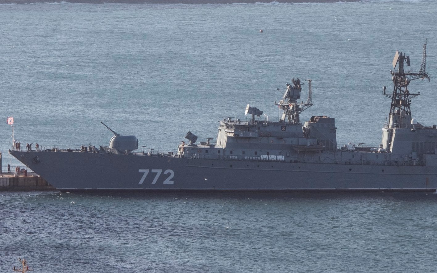 The Russian frigate Neustrashimy conducted a live-fire exercise off the coast of Plymouth on the day Andy Burnham was appointed PM