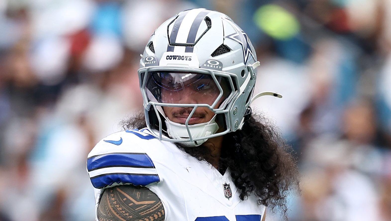 Marist Liufau #35 of the Dallas Cowboys