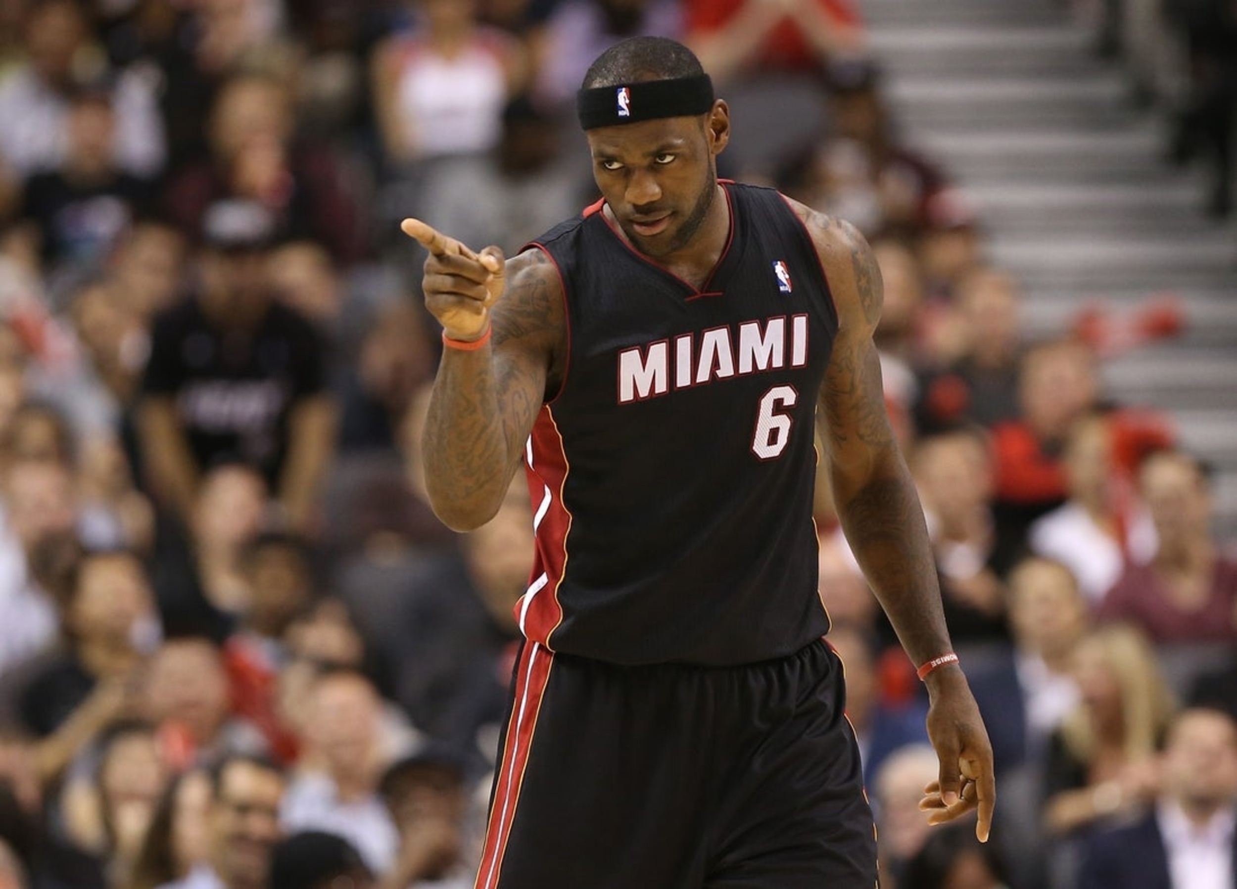 Heat: Link for LeBron James presser posted by mistake