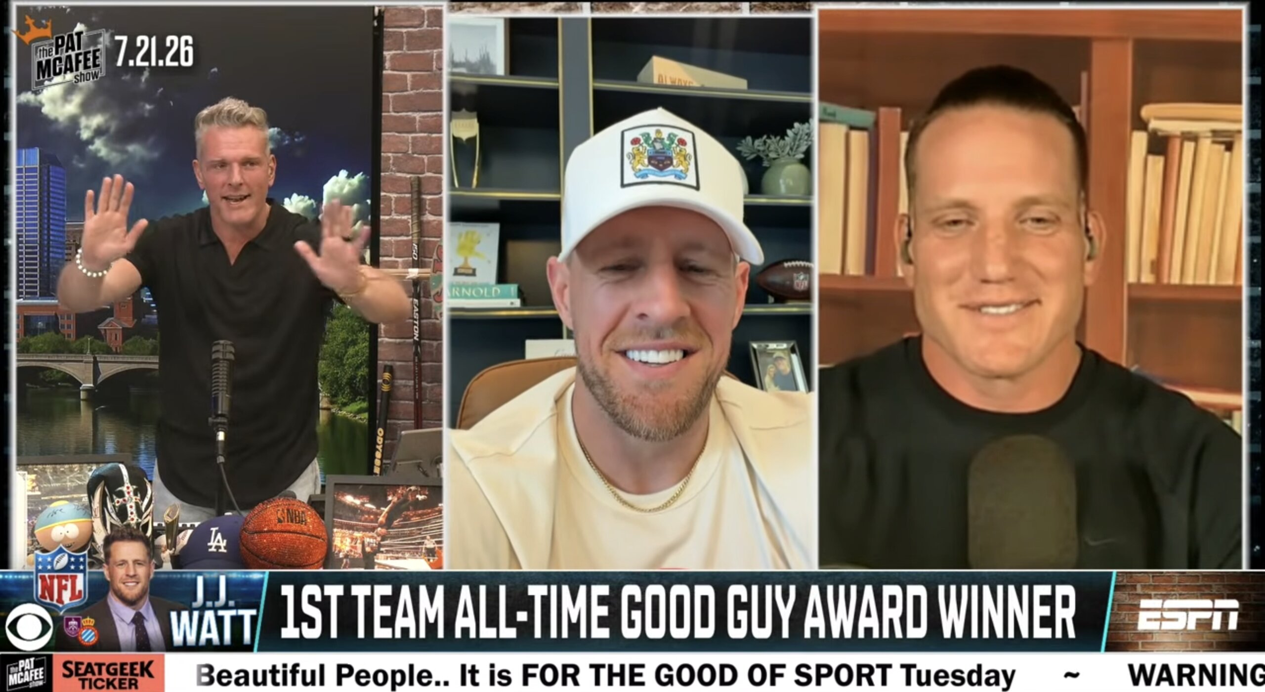 Pat McAfee fires back at critics blaming his high salary for ESPN layoffs