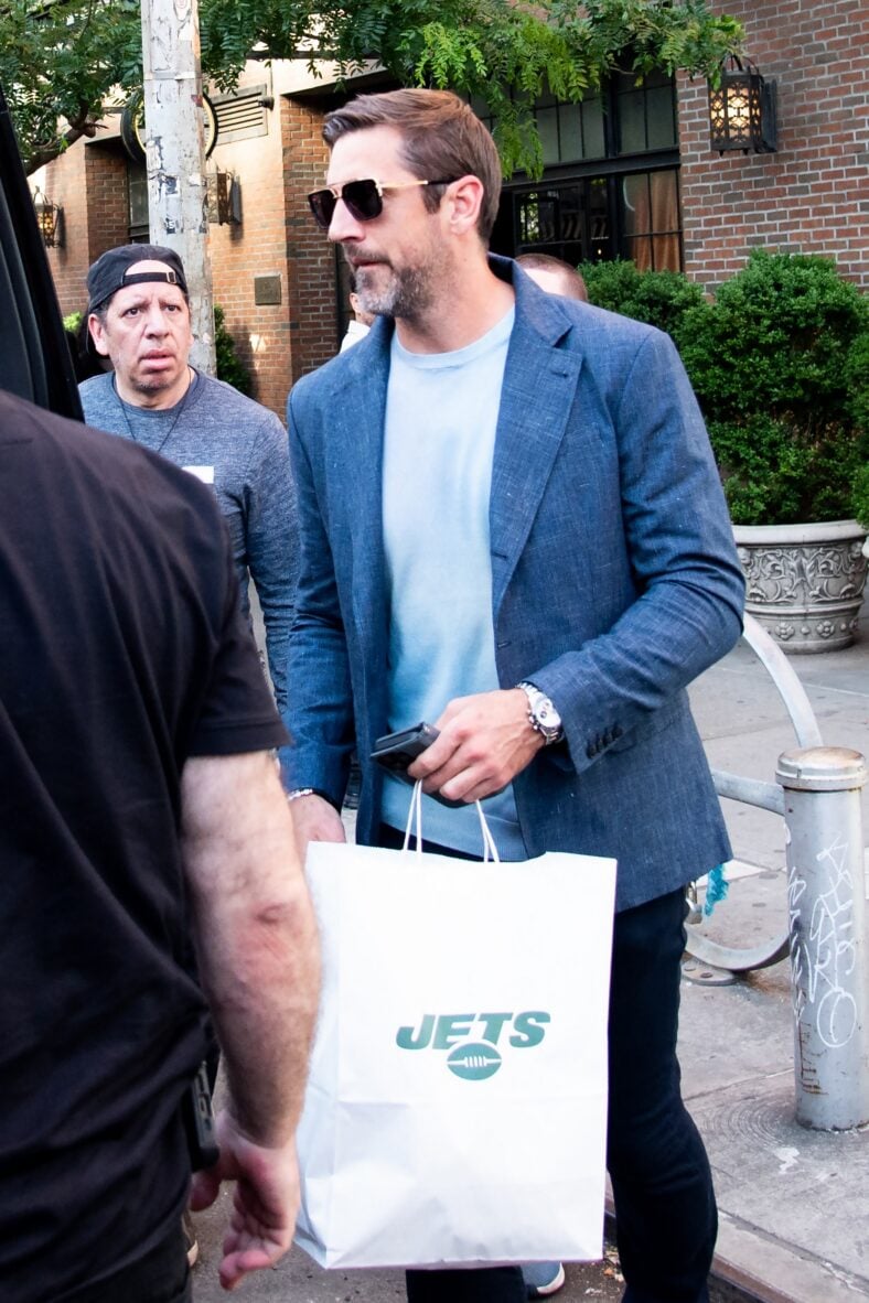 Aaron Rodgers in NYC