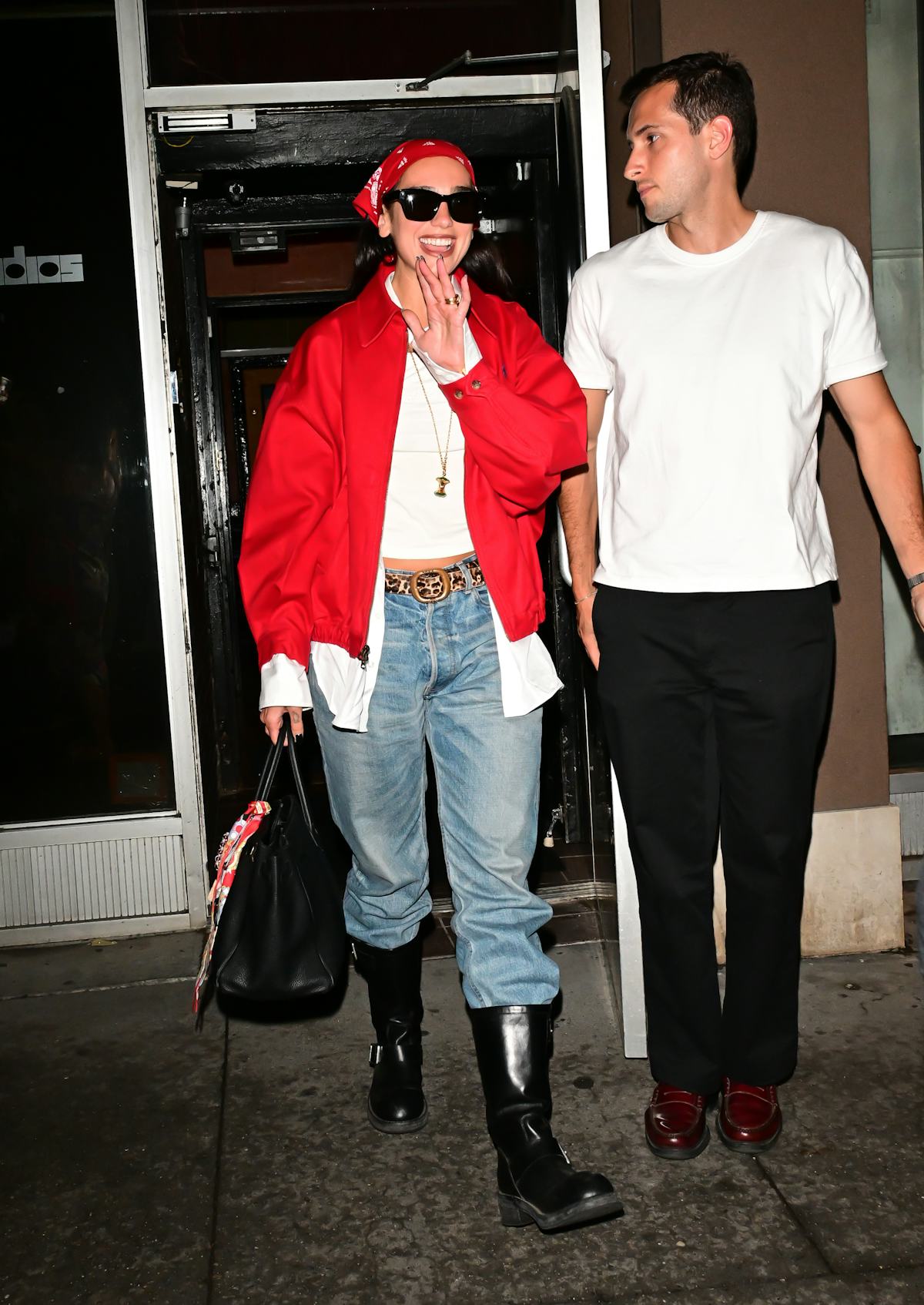 Dua Lipa Brightened Up Her NYC Street Style With A Pop Of Color
