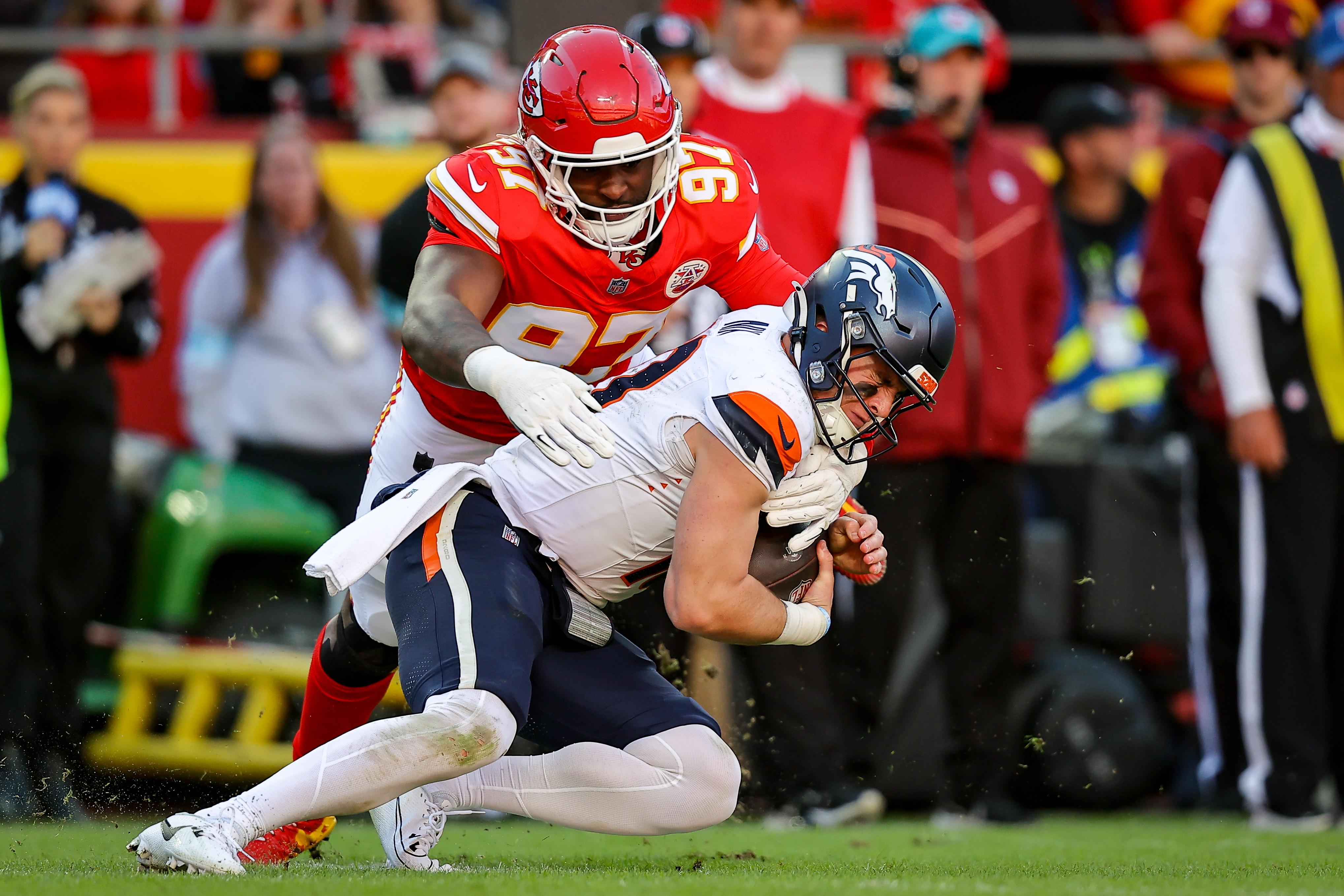 Chiefs with the highest career stakes this season: Felix Anudike-Uzomah