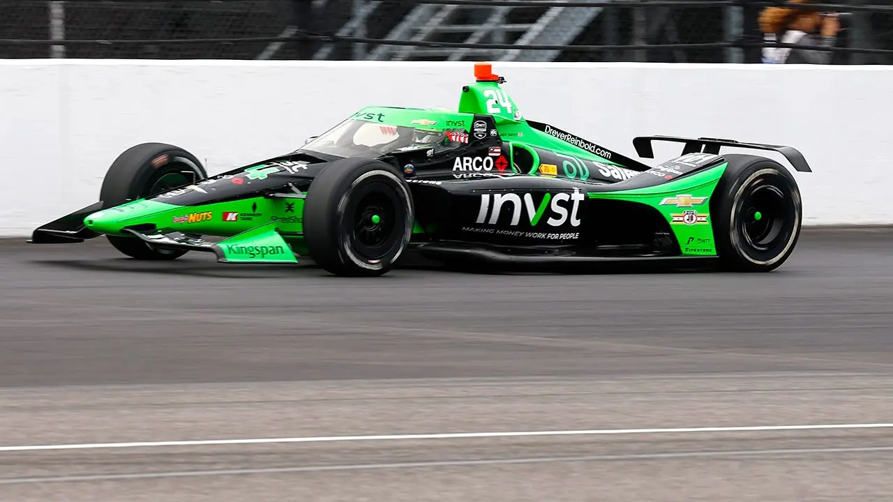 Jack Harvey drove one of Dreyer & Reinbold Racing's two entries in this year's Indianapolis 500.