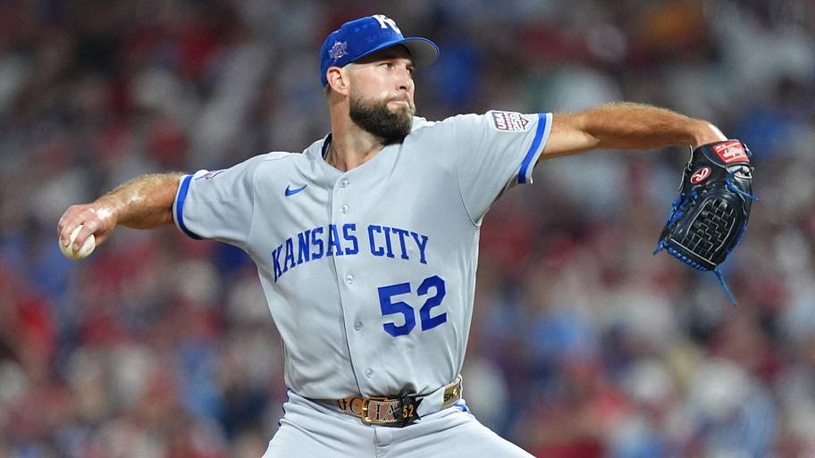 Kansas City Royals pitcher Michael Wacha