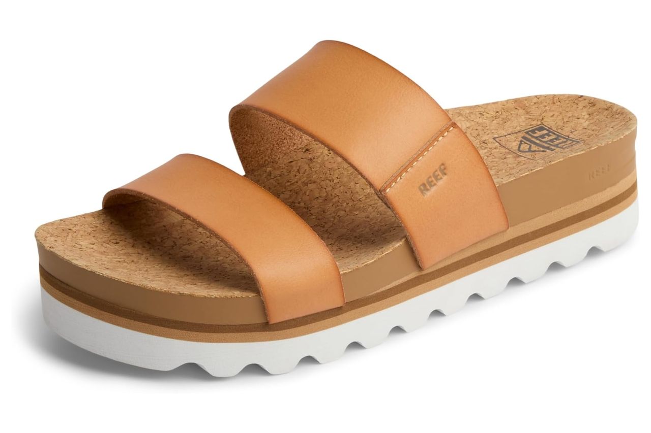 Reef Cushion Vista Hi Womens Platform Fashion Sandal, Arch Support, Ultra Soft Cushion Footbed