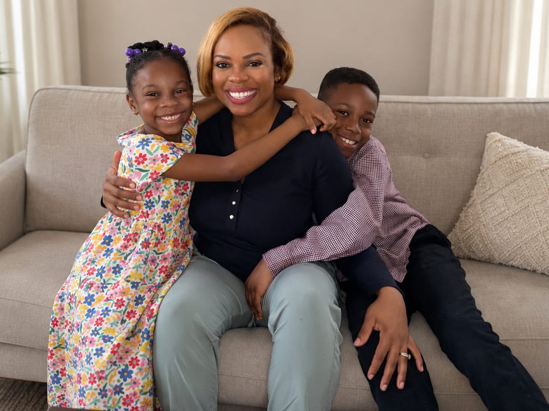 I homeschool my kids, so I'm blurring the lines between mother and teacher. I'm worried they're now too dependent on me