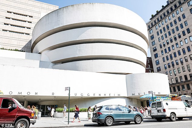 Of note among the buildings with live legionella bacteria is the Guggenheim Museum (pictured above)