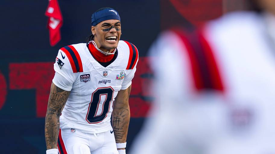 New England Patriots cornerback Christian Gonzalez