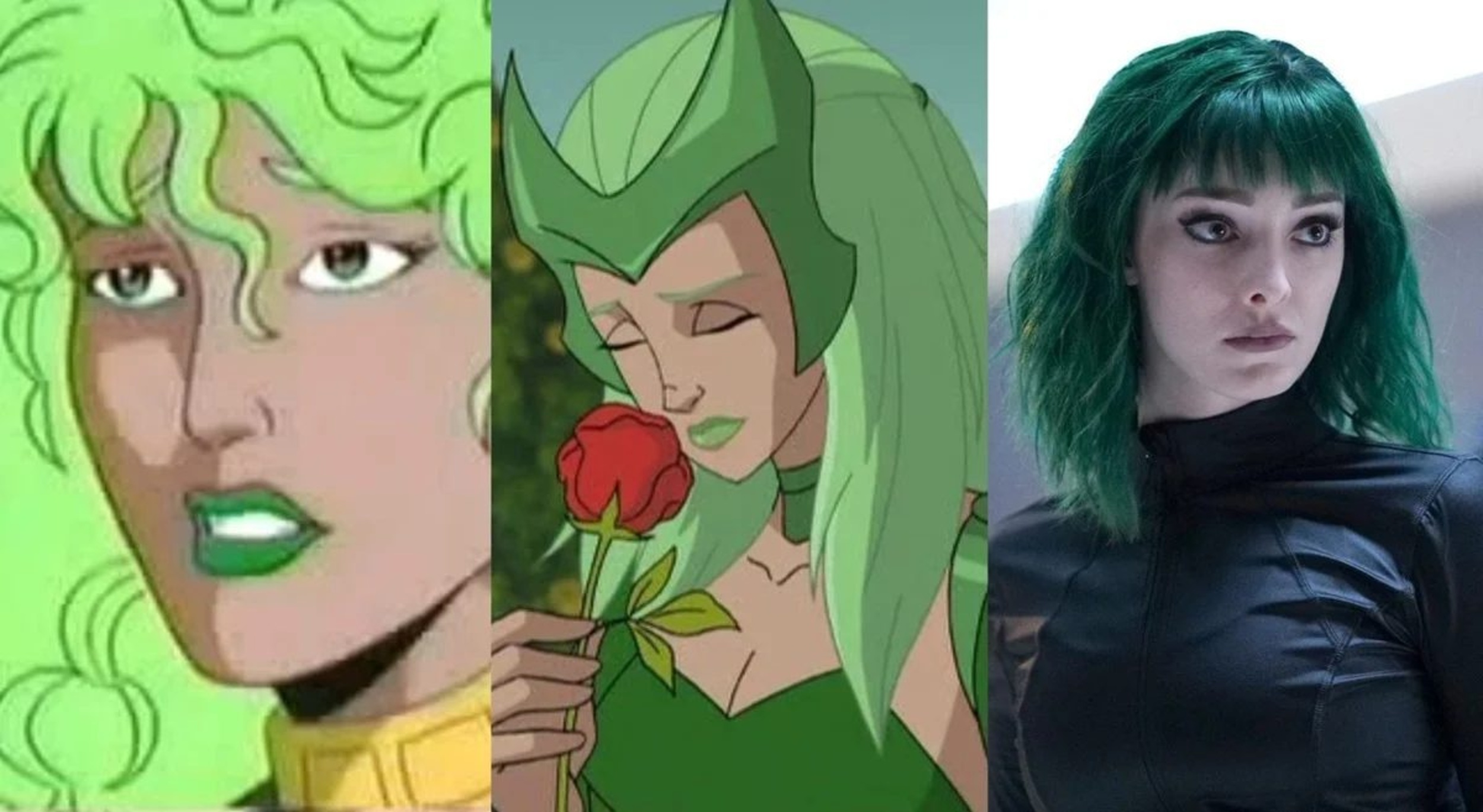 From Left to Right: Polars in X-Men: The Animated Series, Wolverine and the X-Men, and the Gifted