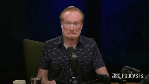 Conan O'Brien explains the 'disgusting' reason for his new hairstyle: 'I'm a grease ball now'