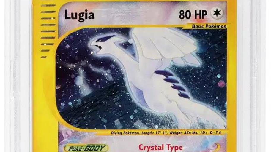2003 Aquapolis Crystal Lugia PSA 10