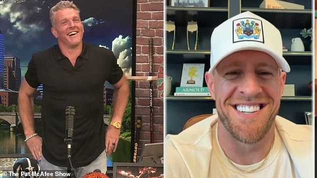 McAfee cracks a smile after being asked about his salary amid ESPN's latest wave of layoffs