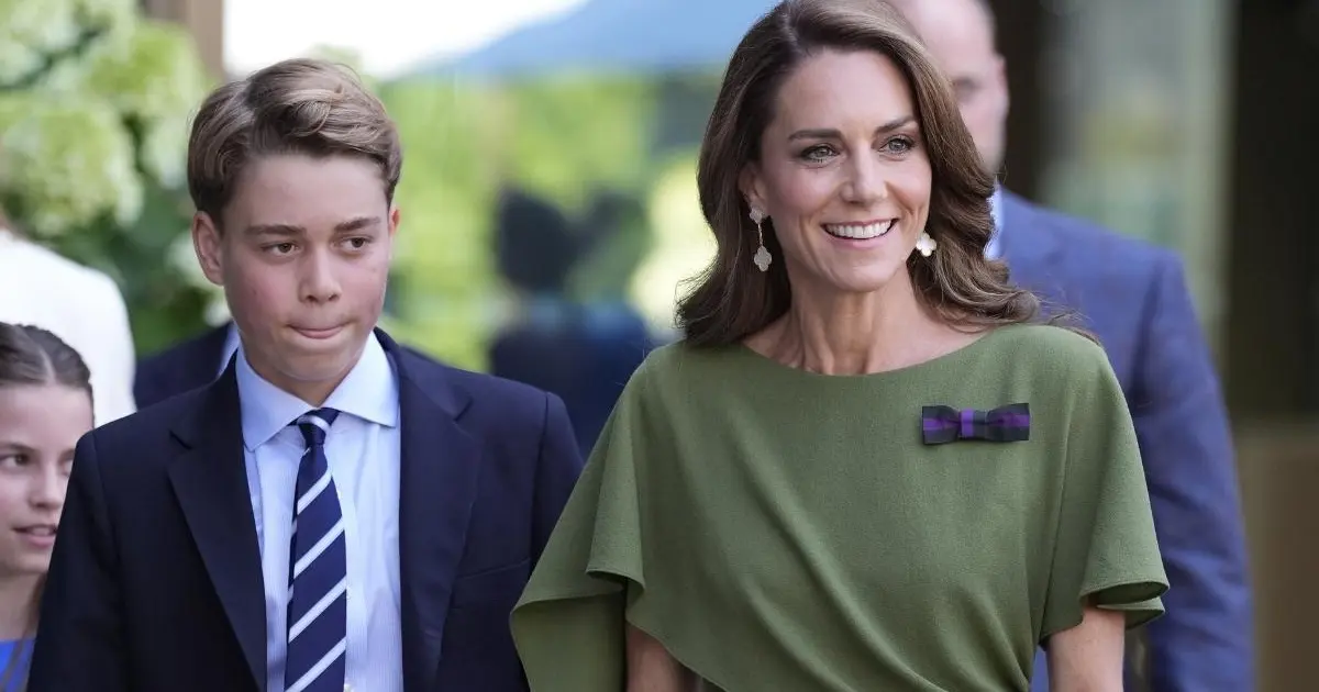 Kate Middleton & Prince William share sweet photo for George's 13th birthday