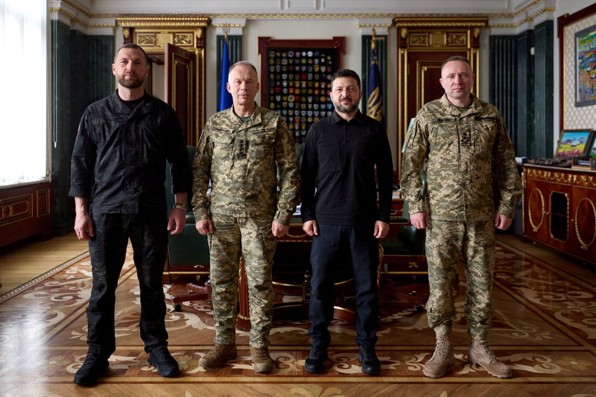 Zelensky’s new military chief wins wide approval after shock sacking