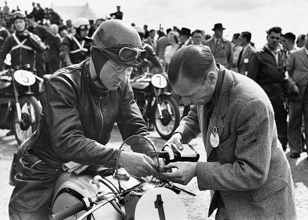 Harold Daniell Norton motorcycle Isle of Man