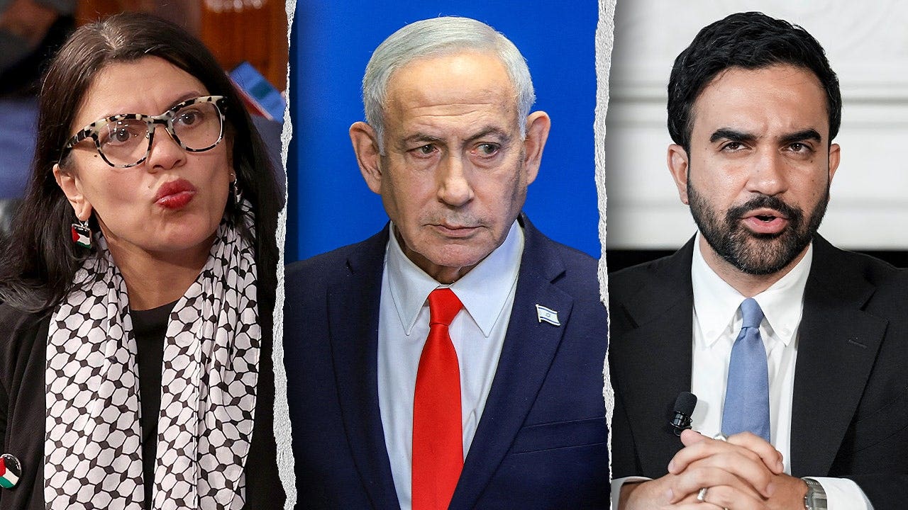 Tlaib, Netanyahu and Mamdani split