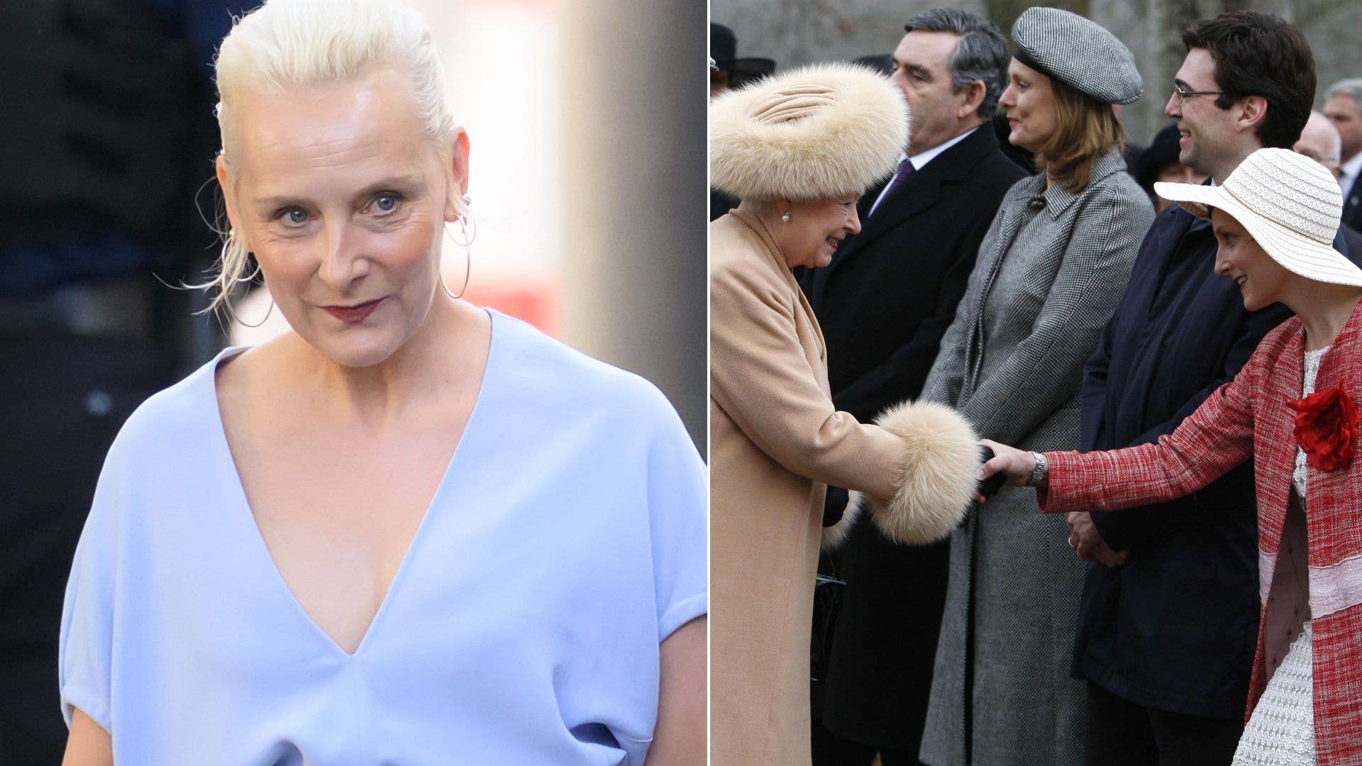 Andy Burnham's wife Marie France van Heel's cool-girl royal mini-dress and to meet the late Queen was so daring