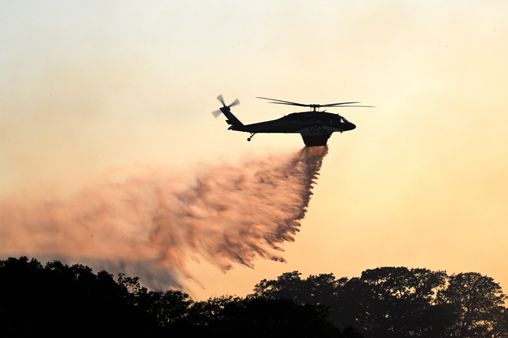 'Little Fire' of wildfire continues in Sunol, California