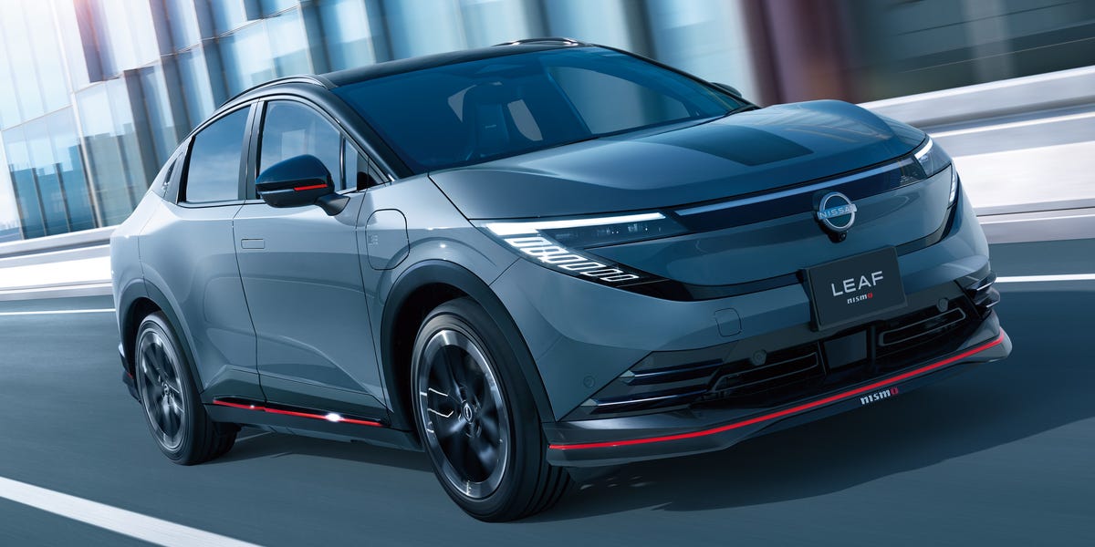 Is nothing sacred? Nissan gives the JDM Leaf EV the high-performance NISMO treatment