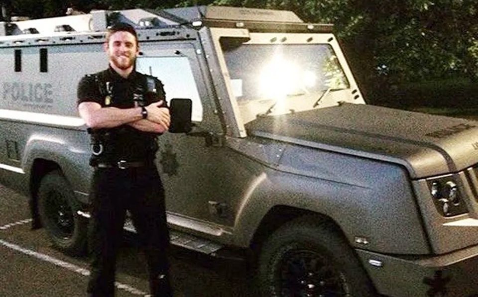 PC Harper in uniform