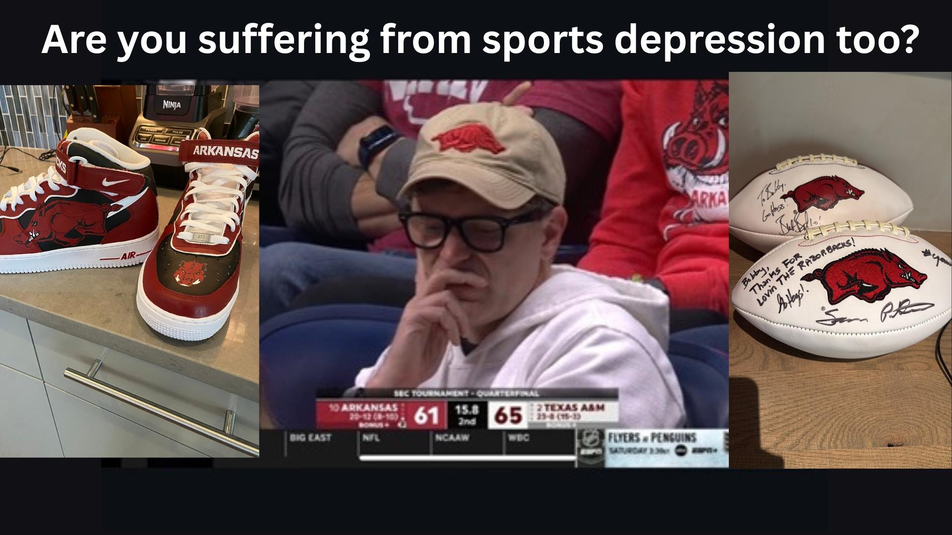 Bobby says he's suffering from Arkansas football depression