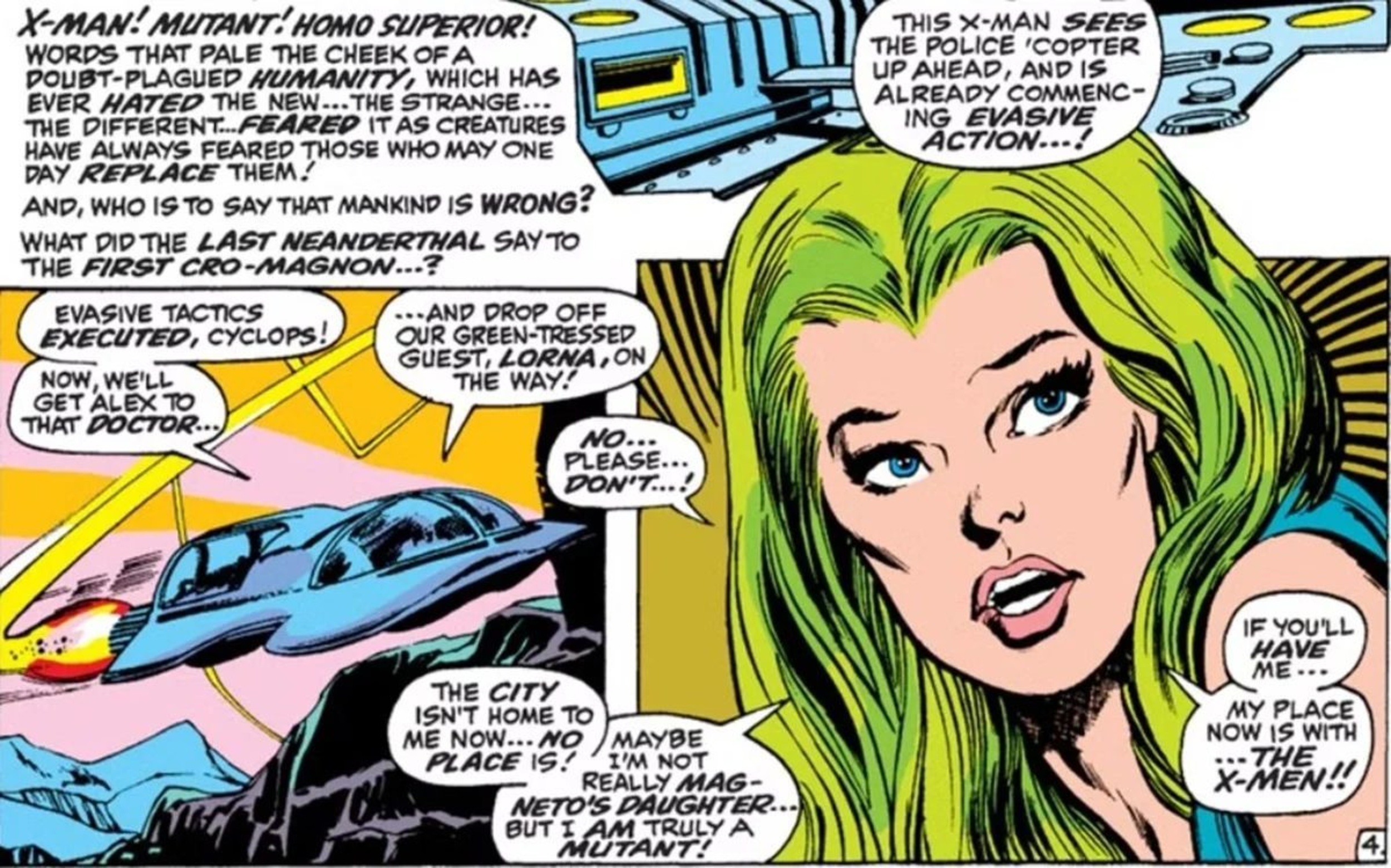 Polaris joins the X-Men in Uncanny X-Men #65.