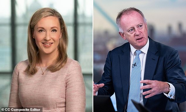 An investigation by Lloyd's of London found PR executive Rebekah Clement (left) and boss John Neal had a 'close' relationship while working together at the insurance market
