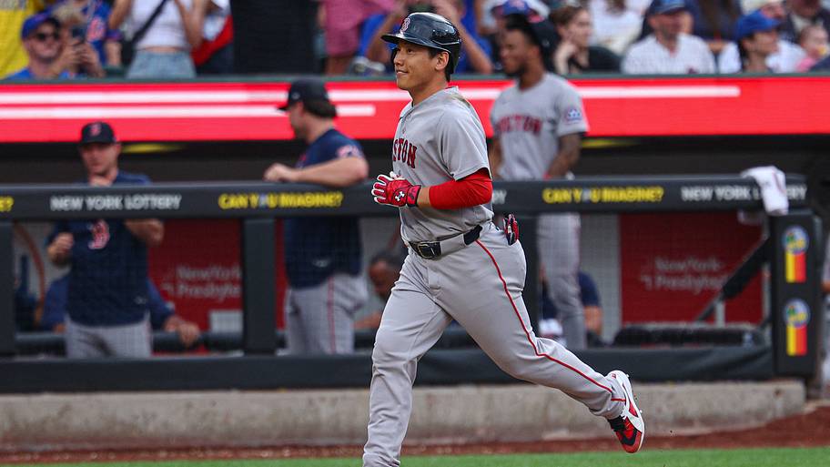 Boston Red Sox designated hitter Masataka Yoshida