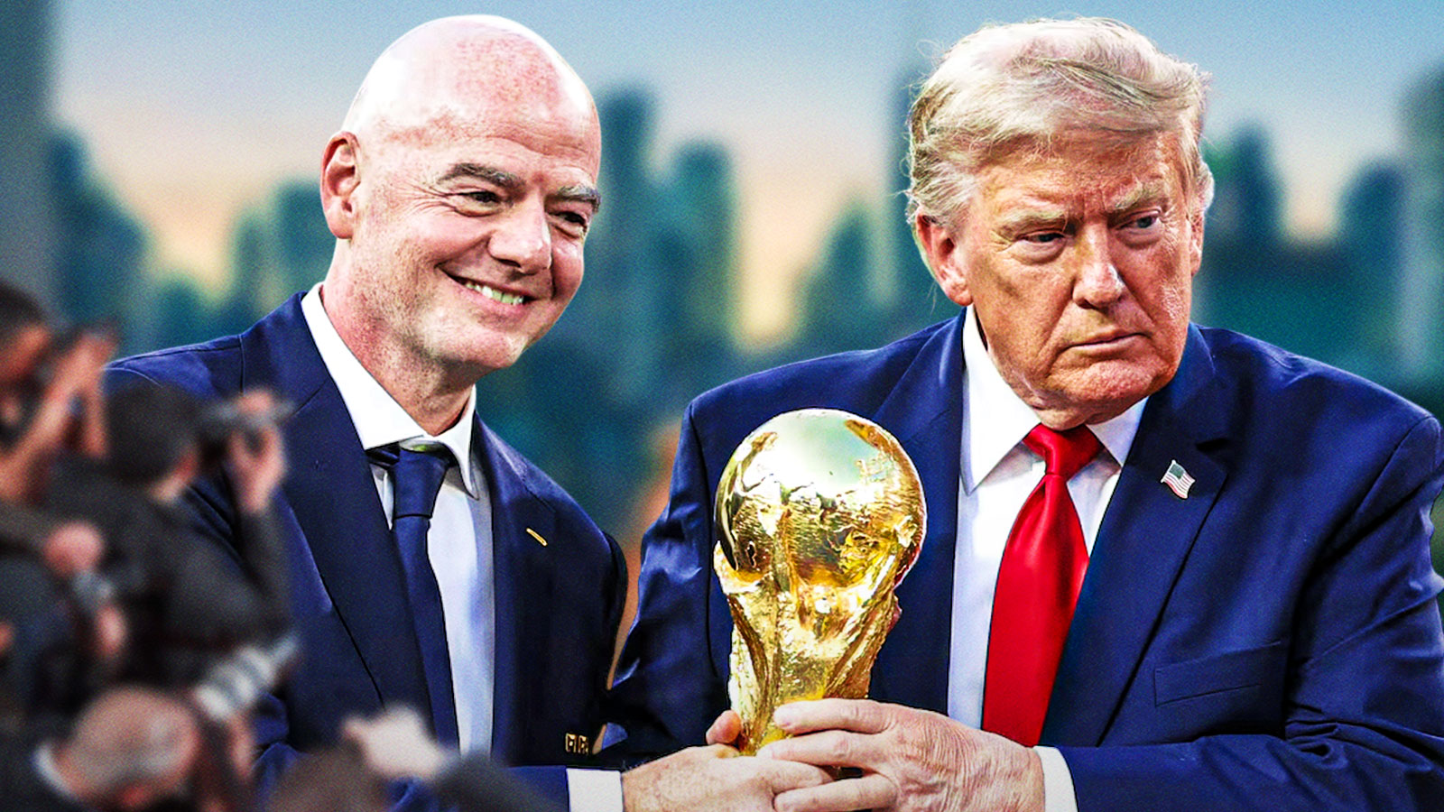 Donald Trump teases new job offer for Gianni Infantino after the World Cup