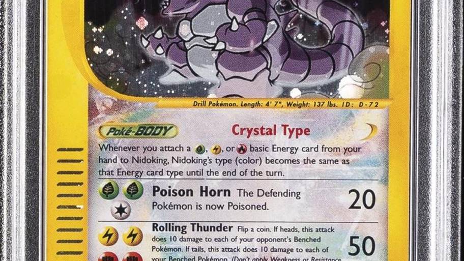 2003 Aquapolis Crystal Nidoking PSA 9