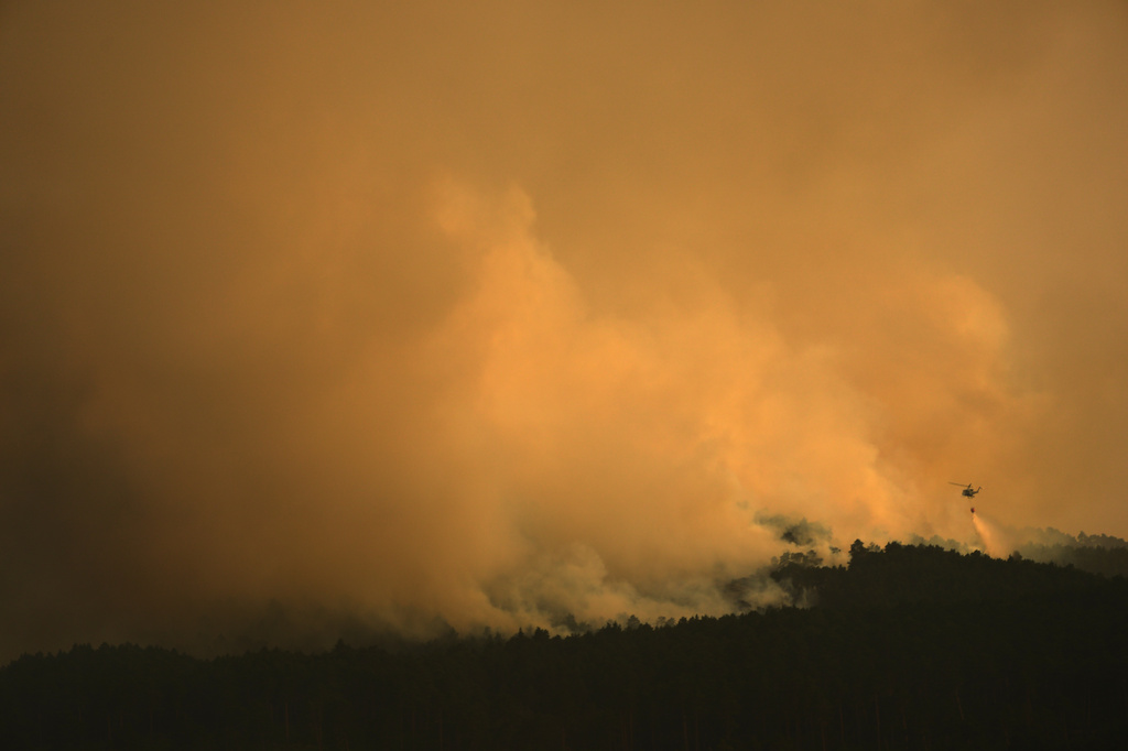 APTOPIX Spain Europe Wildfires