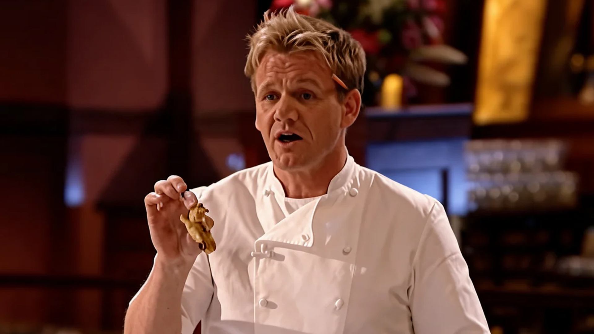 Gordon Ramsay judges the new chefs’ first signature dishes