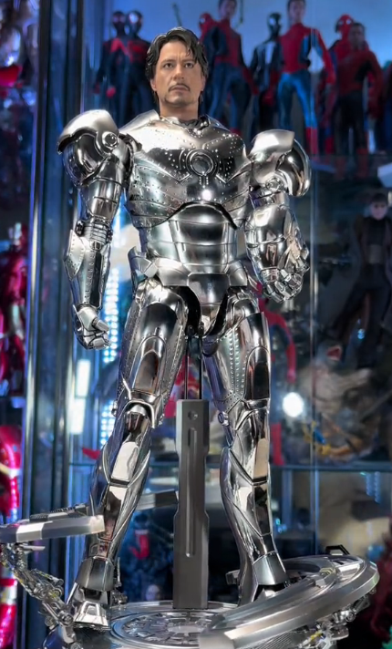 Hot Toys Iron Man Mark II ASMR unboxing