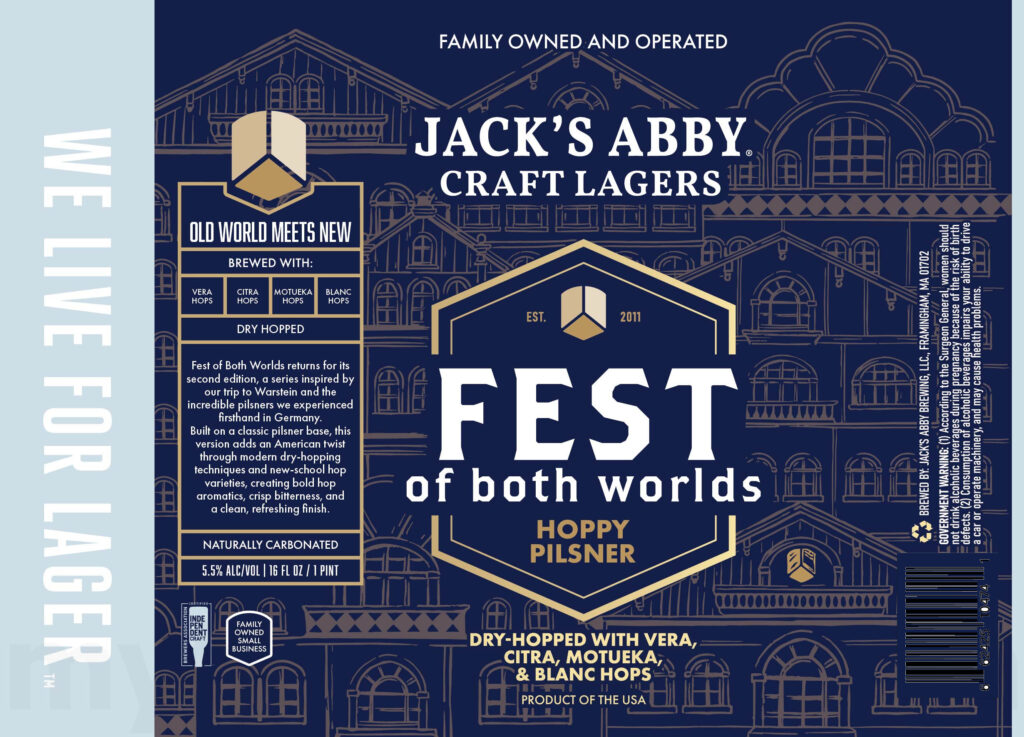 Jack’s Abby Fest Of Both Worlds Hoppy Pilsner Returns With A Modern Twist On A Classic Lager