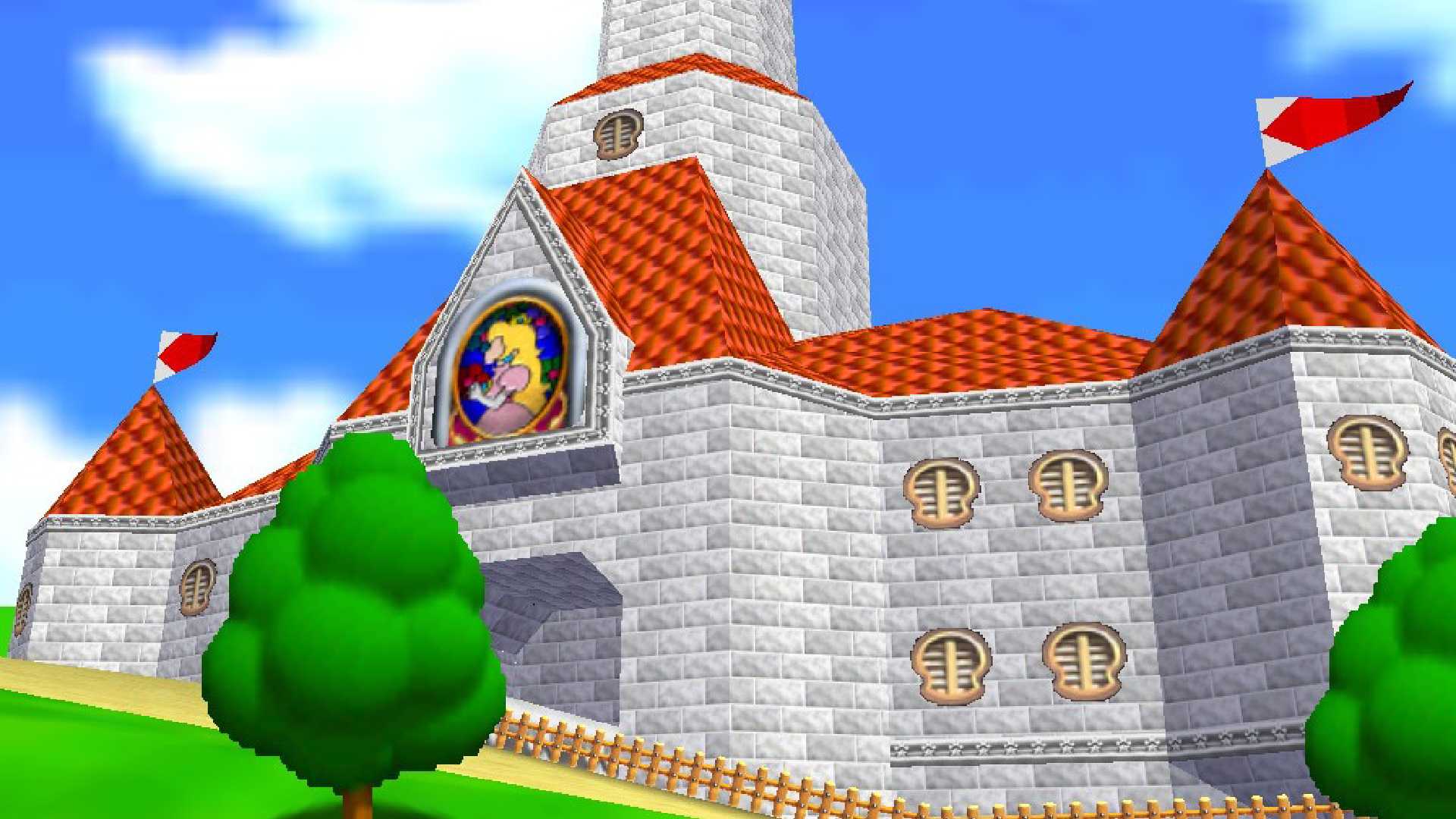 Super Mario 64 Peach's Castle