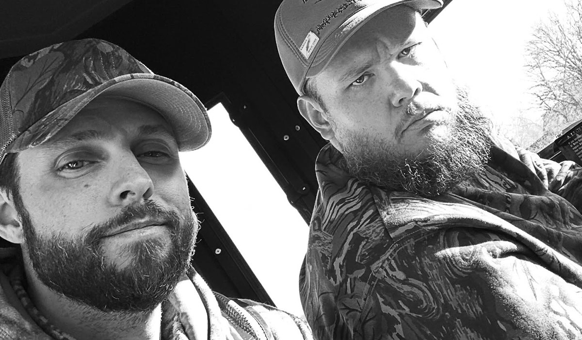 Ray Fulcher and Luke Combs. Pic: Ray Fulcher / Instagram