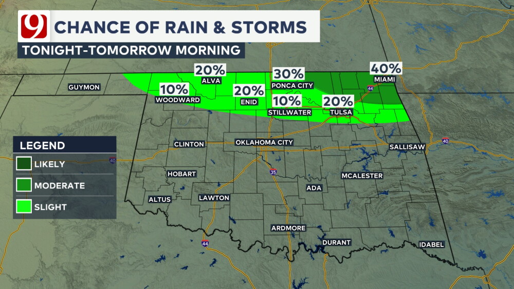 Not as hot today with a weak cool front! Your Wednesday forecast here.