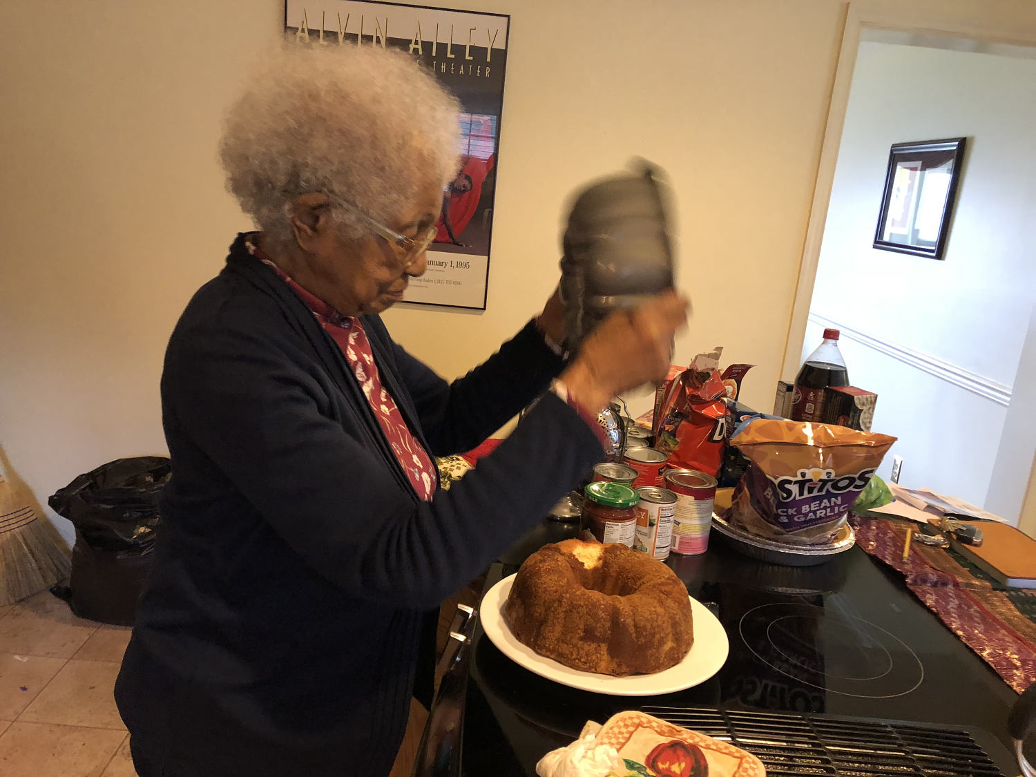 Browne doesn't indulge in sugar often, but her 7UP cake is worth it, she says. (Courtesy Lynnette Overby)