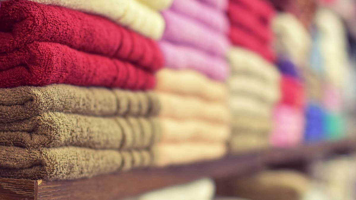 Turning vintage towels into one-of-a-kind tote bags