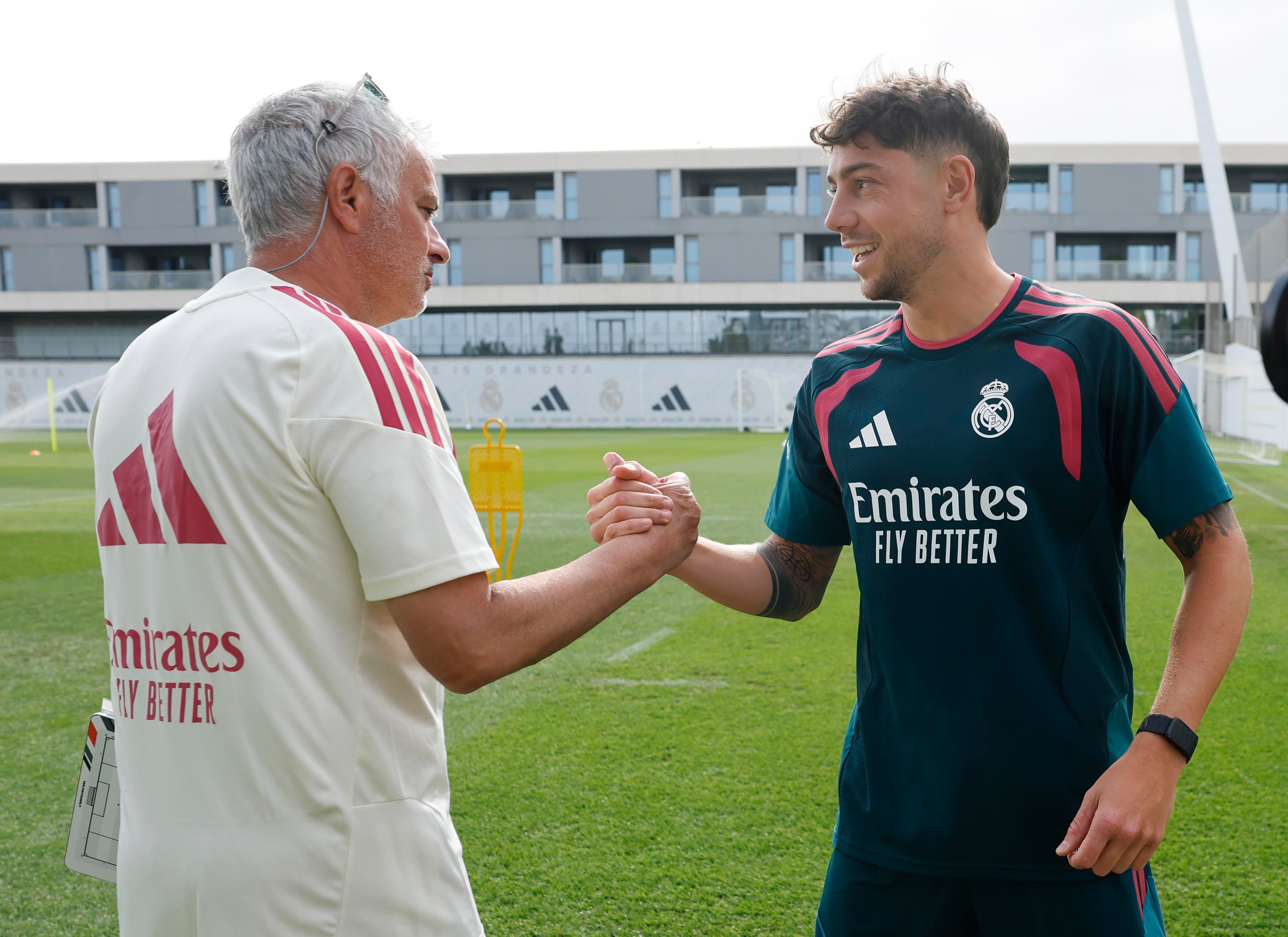 Captain Velverde is eager to learn from Mourinho