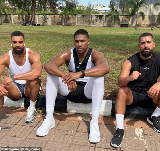 Sina Ghami had worked with Joshua for years as his S&C coach and sports rehabilitation specialist, while Latif 'Latz' Ayodele became his PT after years of friendship