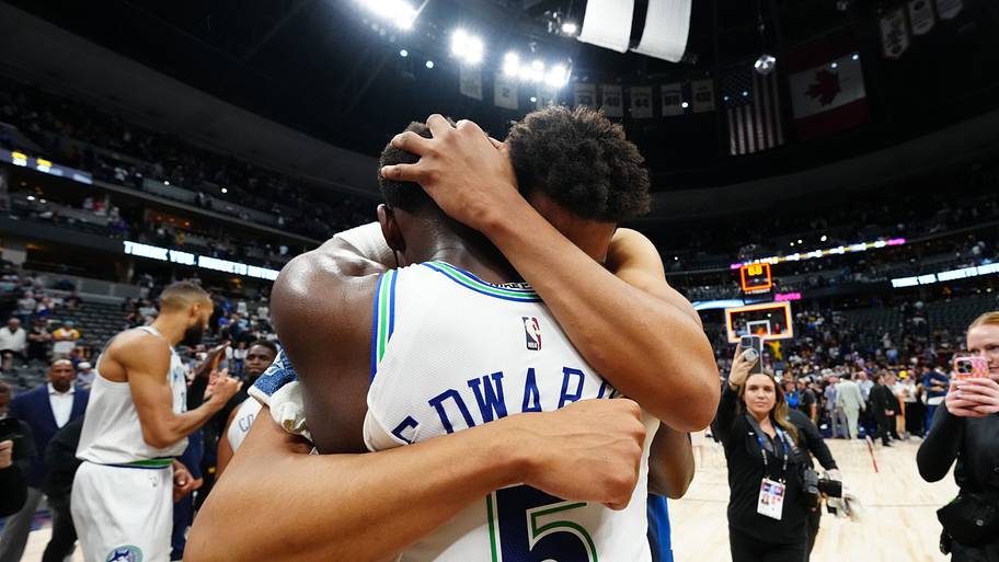 Anthony Edwards Karl-Anthony Towns Timberwolves Playoffs
