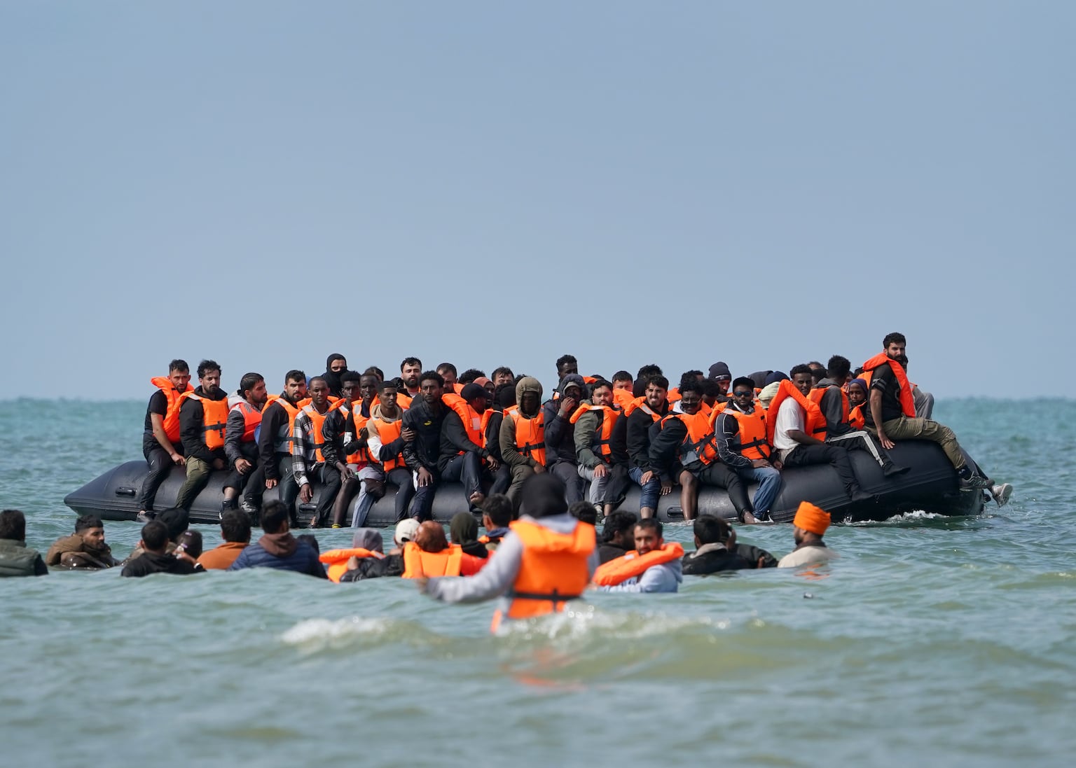 First migrant Channel crossing attempts since Burnham became prime minister
