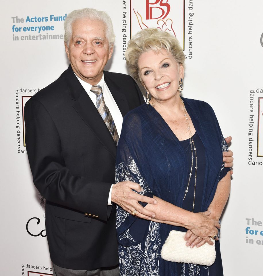 Bill Hayes and Susan Seaforth Hayes attend the 30th annual Gypsy Awards luncheon in Beverly Hills on April 23, 2017