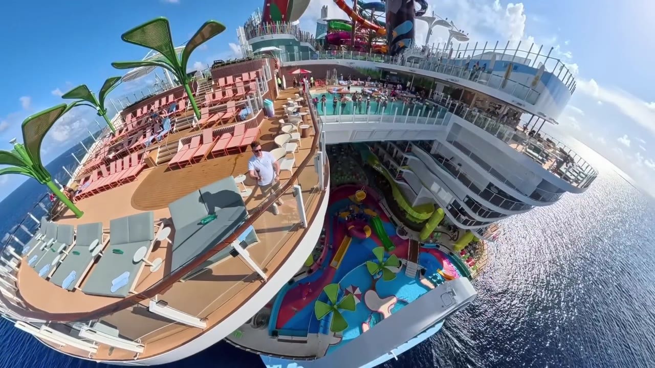 Can a cruise carry 10,000 people and still feel like first class?