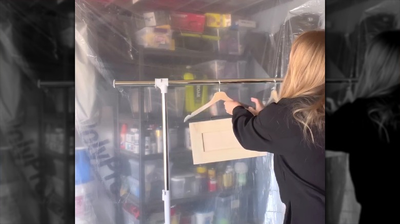 Renovating A Kitchen Has Never Been Easier With This Cabinet Doors Painting Hack